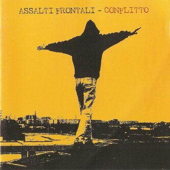 Copertina dell'album Conflitto, di Assalti Frontali