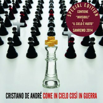 Copertina dell'album Come in cielo così in guerra, di Cristiano De André