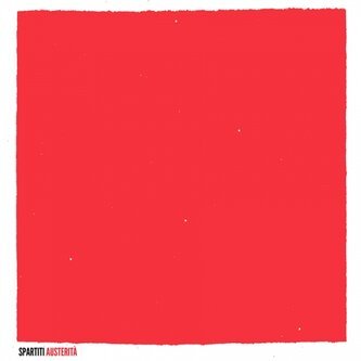 Copertina dell'album Austerità, di Spartiti (Max Collini + Jukka Reverberi)