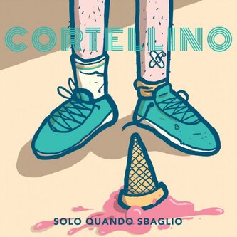 Copertina dell'album Solo quando sbaglio, di Cortellino
