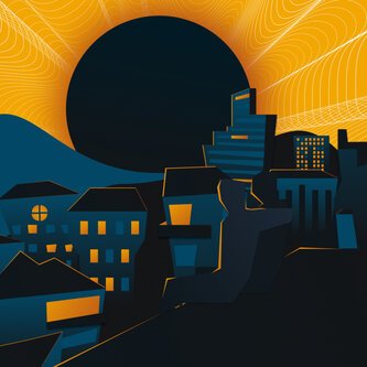 Copertina dell'album Eclissi, di delef