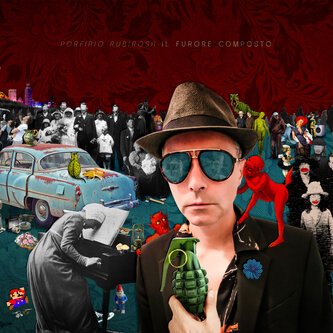 Copertina dell'album Il furore composto, di Porfirio Rubirosa