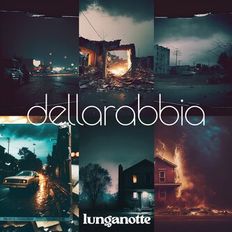 Copertina dell'album lunganotte, di dellarabbia
