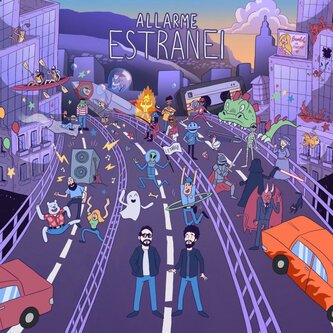 Copertina dell'album Estranei, di Allarme