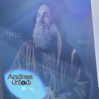 Copertina dell'album Fratel Biagio, di Andrea Gioè