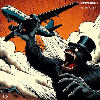 Copertina dell'album Si destreggia, di TEMPORALI
