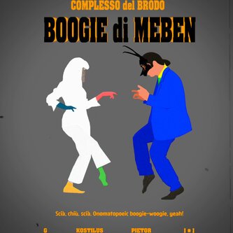 Copertina dell'album BOOGIE di MEBÈN ("del 23.05.2021", VS gli Atomi Lucidi), di Complesso del Brodo