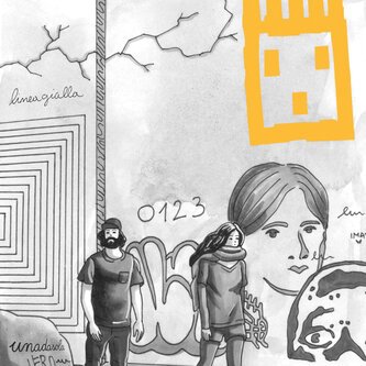 Copertina dell'album lineagialla, di unadasola
