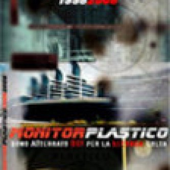 Copertina dell'album Sono atterrato qui (per la seconda volta), di monitor plastico