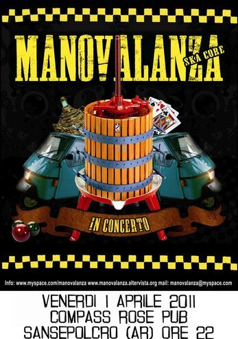 Presentazione cd manovalanza il 1° aprile 2011