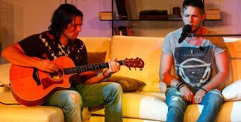 Joe live ad "Andrea Barbi Show"