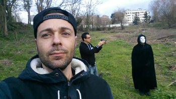 Menti Criminali sul set