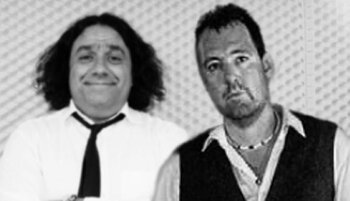 Con il bassista Angelo Quattrale