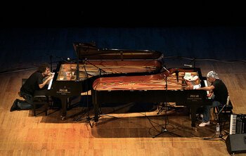 Stefano Bollani e Antonello Salis