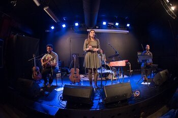 Margherita Vicario sul palco