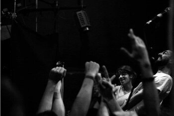 I Verme dal vivo a Milano. Foto di Francesco Lusa.