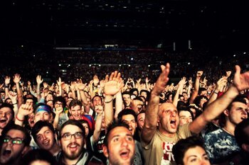 Il pubblico del Forum