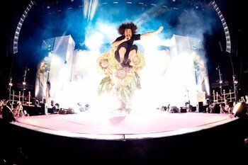 Caparezza sul palco