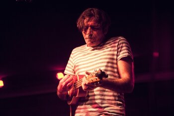Bobo Rondelli all'ukulele
