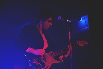 Gabriele Blandamura durante il concerto