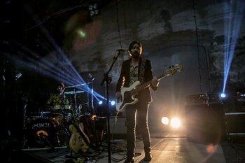 Dimartino sul palco della Barezzi Night