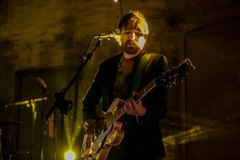 Dimartino sul palco della Barezzi Night