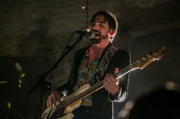 Dimartino sul palco della Barezzi Night