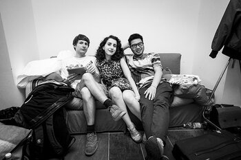 I Celluloid Jam nel backstage