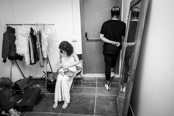 Nel backstage