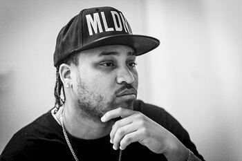 Djmb Maldonado nel backstage