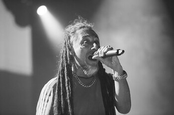 Gli Africa Unite sul palco