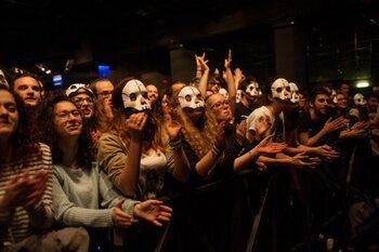 Il pubblico dell'Alcatraz