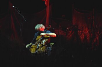 Il violoncellista Mario Brunello