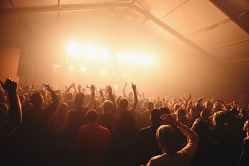 Salmo sul palco della Casa della Musica di Napoli
