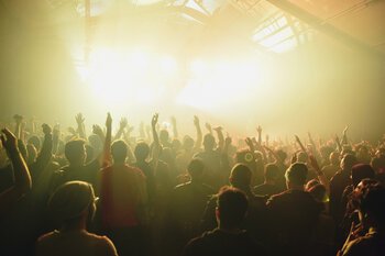 Salmo sul palco della Casa della Musica di Napoli