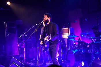 Le Luci Della Centrale Elettrica sul palco del Duel Beat di Napoli