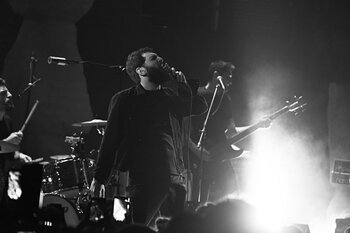 Le Luci Della Centrale Elettrica sul palco del Duel Beat di Napoli