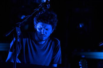 La band che accompagna Fabi dal vivo