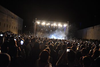 Il pubblico di Castel Sant’Elmo