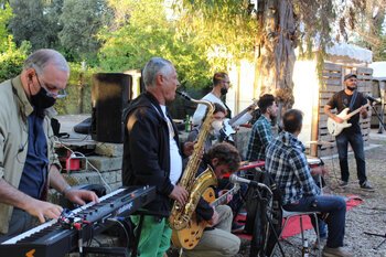 Jam Session alla Fattoria di Ostia Antica - foto Claudia Mazziotta