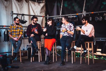 Intervista ai FASK e Cmqmartina - TAY 17/10/21 al Circolo Magnolia - foto di Francesca Sara Cauli