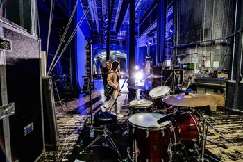 Backstage. Concerto di Carmen Consoli - Teatro Lyrick di Assisi - foto di Luca Brunetti