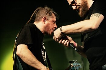 I Punkreas sul palco