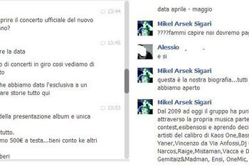 Vuoi aprire il concerto di Entics? Paga