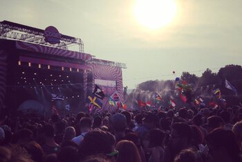Sette giorni di Sziget Festival 2014, l'anno in cui tutti i record di affluenza sono stati battuti.