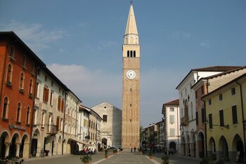 La piazza di San Vito al Tagliamento