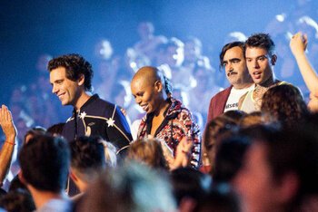 Mika, Skin, Fedez e Elio di X Factor