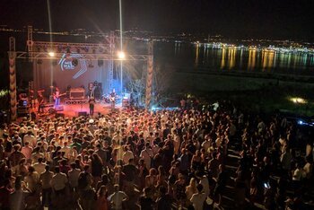 Gazzelle sul palco del Mish Mash Festival (tutte le foto sono di Danilo Giordano)