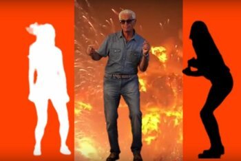 Un'immagine del video di "After the Fall" dei Mamavegas