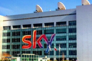 La sede romana di Sky, foto via
